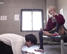 [Reducing Mosaic]WAAA-584 A Naughty Little Devil JK Shows Off Her Anus And Tempts You