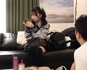 AWAW-009 I Let A Runaway Girl Stay At My House And Have Sex With Her For Free At First She Didn’t React But When I Put My Big Dick In Her Raw She Came Over And Over With An Ahegao Face She Turne