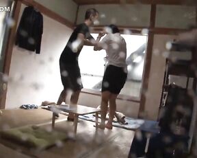 [Reducing Mosaic]NHDTB-031 Sensitive Busty Woman Who Keeps Tinkering Nipples With Molesting Practitioner While Being Beaten By Rain S-curve Warping