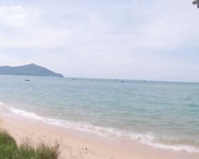 FC2PPV 4800149 The Celebrity Su-Chan Is Back Ep5 Nipples Twitching On The Beach♡ Tan-Reaching White-Skinned Big-Breasted Girl Exposed And Punished