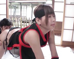 [Reducing Mosaic]STCVS-036 [Ninja Training Story] ① Three Girls Simultaneously Unleash The Water Release Technique With Erotic Ninja Tools ② To Overcome Sensitive Nipples They Play With Them Whi