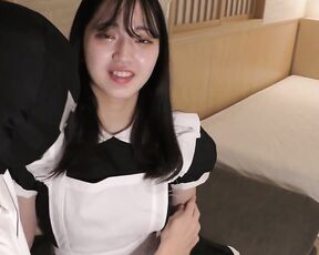 FC2PPV 4793082 Kaede-Chan Greeted Me In A Maid Outfit So I Gave Her Plenty Of Kisses ♡ Enjoy Her Beautiful Round Breasts And Raw Sex