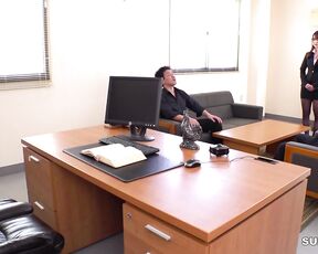 [Reducing Mosaic]GVG-913 Manzuri Loves Big Tits Dirty Word Secretary Yui Hatano