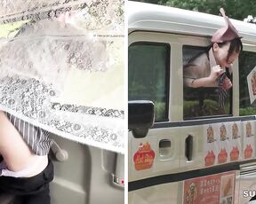 [Reducing Mosaic]SGKI-071 Popular AV Actresses Take On The Challenge Sell Hot Dogs While Squirting In The Ikasare Stall Aizuki Himari Kosaka Himari