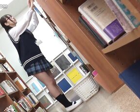 [Reducing Mosaic]NHDTC-132 Sensitive Girl 33 Who Can’t Make A Sound In The Library And Love Juice Overflows So Much That It Becomes Stringy. Hidden Big Breasts And Glasses Girl Remote Vibrator S