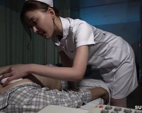 [Reducing Mosaic]FNS-063 A Long-Tongued Nurse With An Abnormal Love For Nipple Development. She Uses Her Lewd Fingers And Tongue To Roll And Correct The Patient’s Nipples Until They Are Discharg