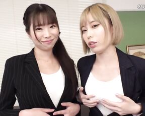 [Reducing Mosaic]DNJR-065 Massive Piss Of M Man’s Favorite Legs OL Sisters M Man Training Misuzu Kawana Minami Kozue