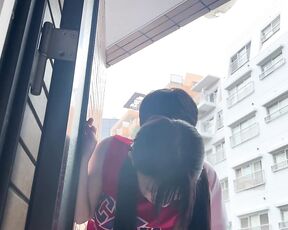 STSK-205 Sexual Spring Blue Sky Panpan Four Sports Girls From The Athletic Club Outdoor XXX