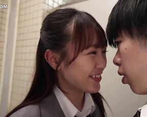 [Reducing Mosaic]HUNTC-485 “Are You Brave Enough To Ejaculate In These your Pants ” “What Here ” A Little Devil Classmate Seeking Thrills And Dangerous Play During Class During Recess… She Deman