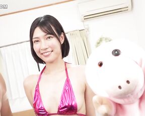 [Reducing Mosaic]DVEH-076 A Luxurious Gift Or A Naughty Punishment Game From A Creepy Monster Actor Rie Miyagi’s Thrilling Treasure Hunt Quest