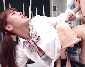 HUNTC-491 Video Of Adolescent Students Secretly Having Sex In Their Classroom Late At Night Using The Classroom As A Love Hotel Adolescent Students Who Have Nowhere Else To Have Sex Secretly Hav