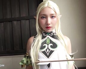 [Reducing Mosaic]AIAV-043 [Ainarind’s Return] A Forbidden Hot Springs Trip With The Flat-Chested Elf Ainarind