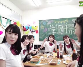 [Reducing Mosaic]SDDE-719 Tobijio School Life Culture Festival Preparation Edition Girls In Uniform Who Keep Squirting And Incontinent While At School