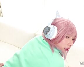 [Reducing Mosaic]MUKC-116 Horny Cosplayer Immersed In Old Men - Super Sensitive Massive Incontinence Peeing Squirting Off-Paco 5-SEX - Hinako Matsui