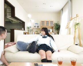 LULU-424 My Cheeky Big-assed JK Niece Was Staying With Me And She Teased Me With Her Miniskirt Panties So I Rubbed My Panties Against Her And Ejaculated All Over Her I Took Advantage Of Her Conf