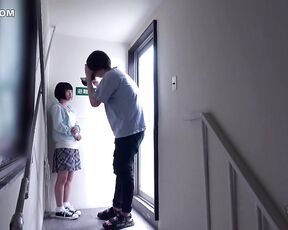 [Reducing Mosaic]CHIB-002 [Small Girl With No Hair On Her Body] I Took Her To The Emergency Stairs And Was Obsessed With Her Immature Body And Before I Knew It I Had Inserted My Penis Into Her C