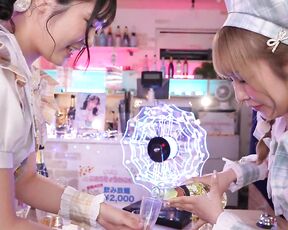 HMN-836 A Themed Cafe Where You Can Have Sex If You Support Them Three Pairs Of Girls Fight Over Me A Big Spender Trying To Seduce Me Into Unprotected Sex Lesbian Duo Oto-chan And Kiri-chan Edit